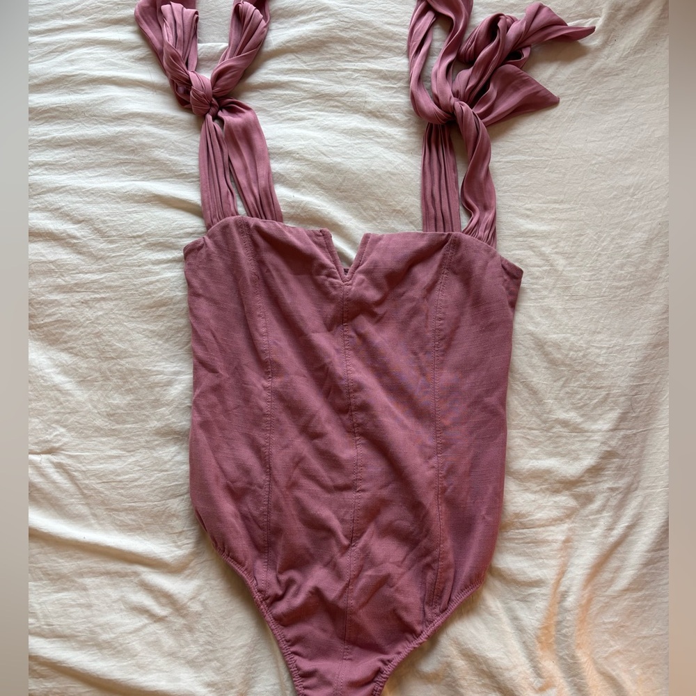 Free People Lola Body Suit - Pink - Size XS
